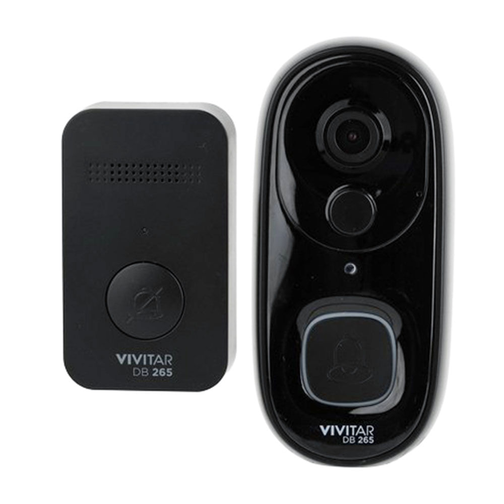 Câmera Inteligente para Segurança Wifi, Full HD 1080p e resistente a água    Preta