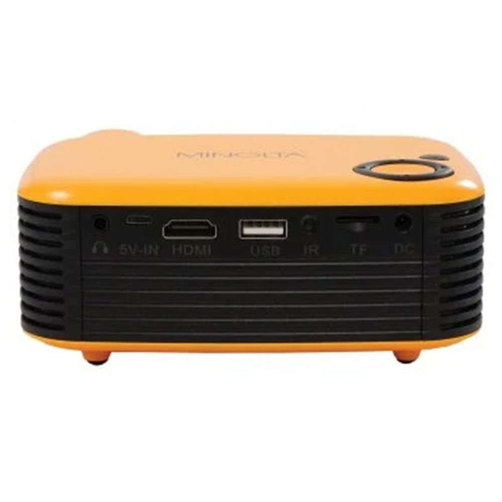 Projetor HD Portátil Minolta MN630 com Controle Remoto, HDMI, USB