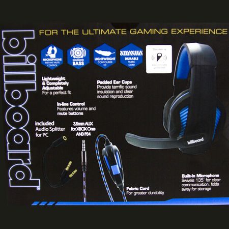 Billboard performance best sale gaming headset