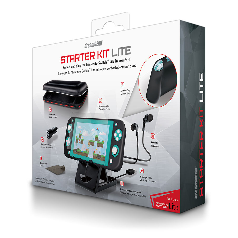 Starter Kit Dreamgear para Nintendo Switch Lite DGSWL-6530