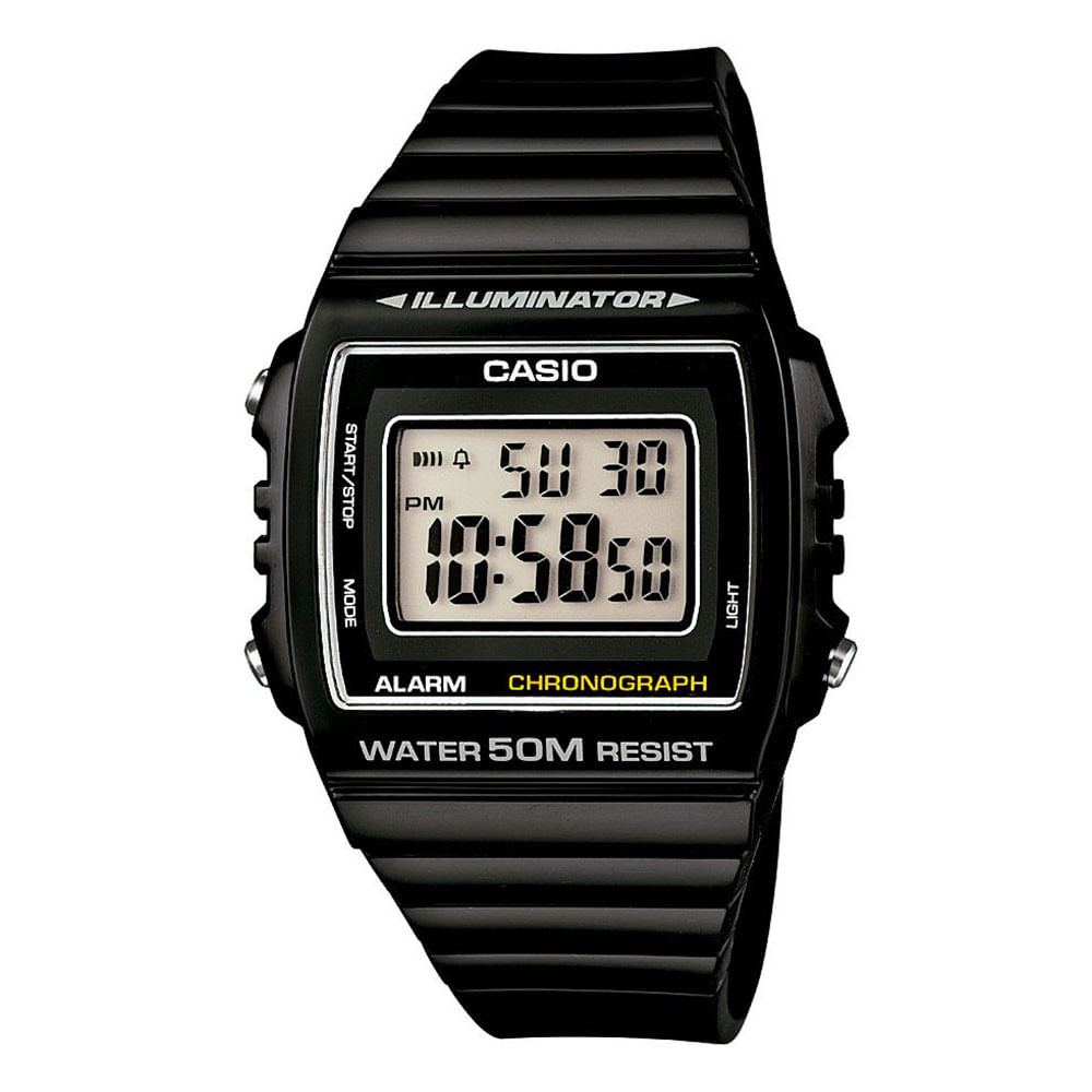 Relógio Masculino Digital Casio W215H1AVDF - Preto