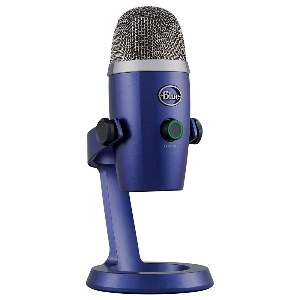 Microfone Yeti Nano Premium USB para gravação e streaming