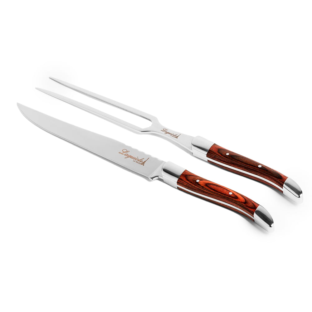Conjunto de faca para destrinchar e garfo ORIGINAL LAGUIOLE LA TOUR Ultra Premium