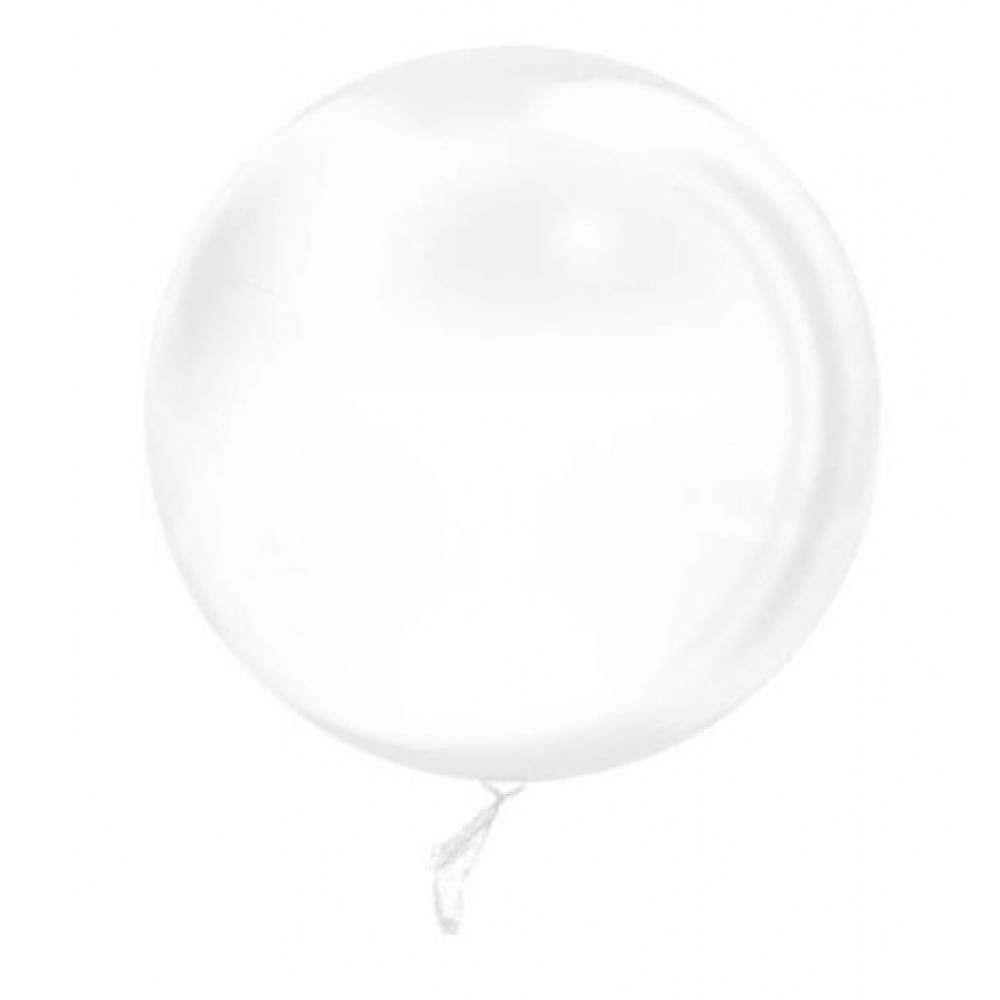 Balão Transparente Flutua Com Gás Hélio Preencha E Decore SilverFestas